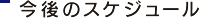 今後のスケジュール